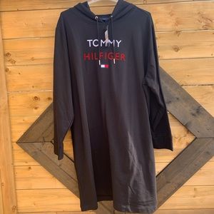 Hooded Sweatshirt Dress